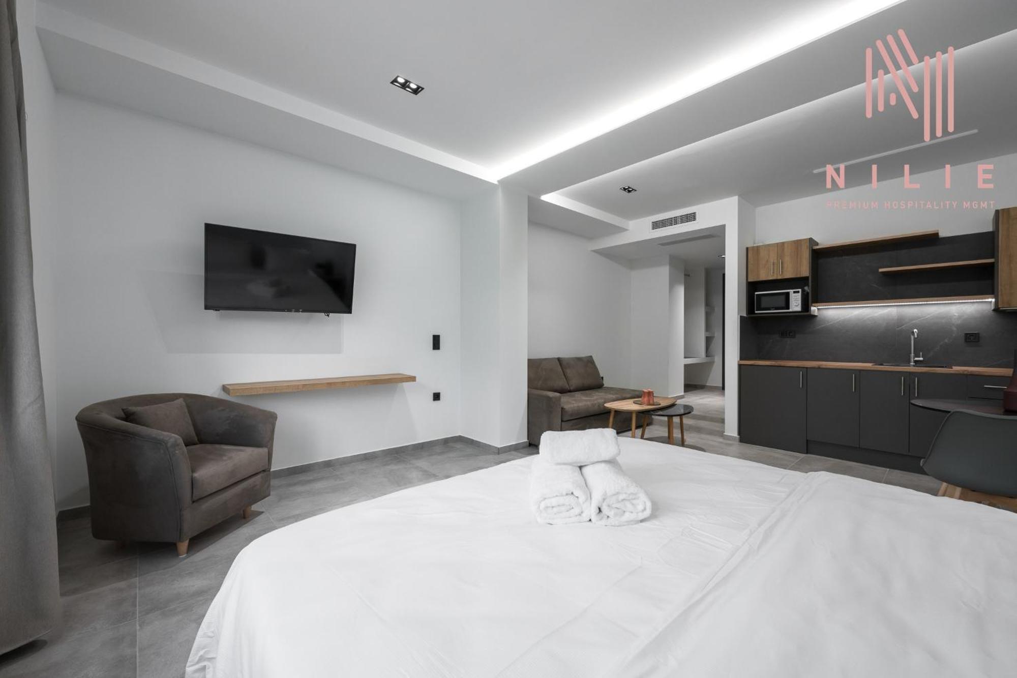 Апартаменти Pantheon, Nilie Hospitality Mgmt Салоніки Екстер'єр фото
